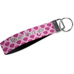 Love You Mom Webbing Keychain Fob - Small
