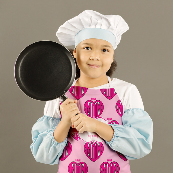 Love You Mom Kid's Aprons - Medium - Lifestyle