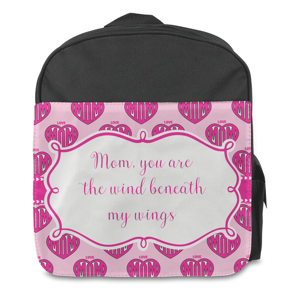 Love You Mom Kids Backpack - Front