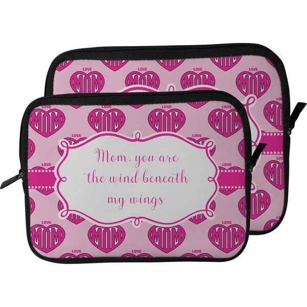 Love You Mom Laptop Sleeve (Size Comparison)