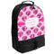 Love You Mom Large Backpack - Black - Angled View
