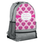 Love You Mom Backpack - Grey