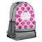 Love You Mom Large Backpack - Gray - Angled View
