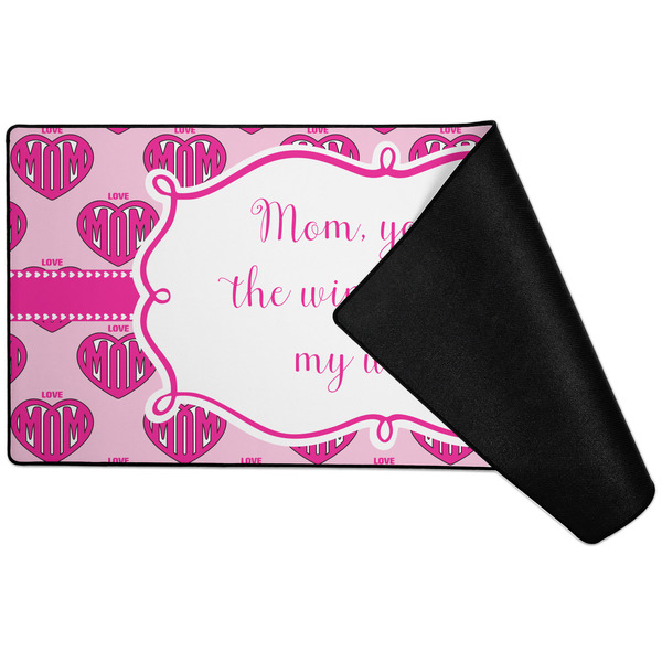 Love You Mom Large Gaming Mats - FRONT W/ FOLD