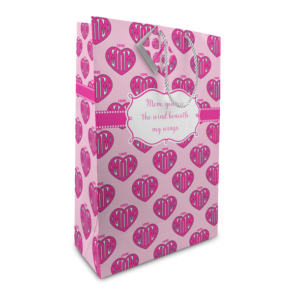 Custom Love You Mom Large Gift Bag