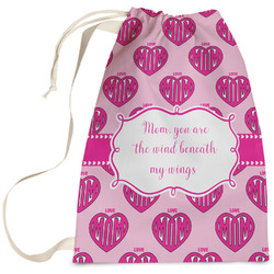 Love You Mom Laundry Bag - Large