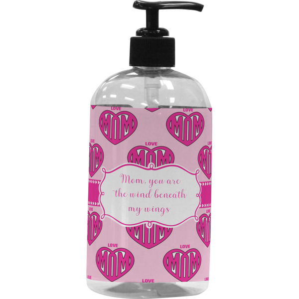 Custom Love You Mom Plastic Soap / Lotion Dispenser