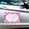 Love You Mom Large Rectangle Car Magnets- In Context