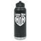 Love You Mom Water Bottles - Laser Engraved - Front & Back