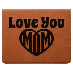 Love You Mom Leatherette 4-Piece Wine Tool Set