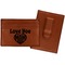 Love You Mom Leatherette Wallet with Money Clips - Front and Back