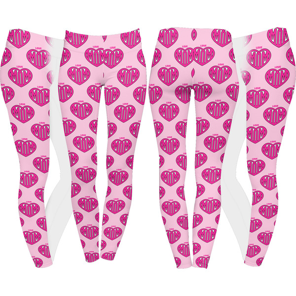 Love You Mom Leggings Turn Around - Apvl
