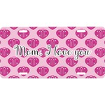 Love You Mom Front License Plate
