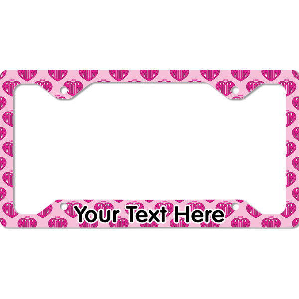 Love You Mom License Plate Frame - Style C