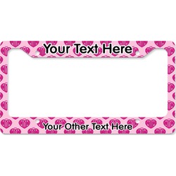 Love You Mom License Plate Frame - Style B