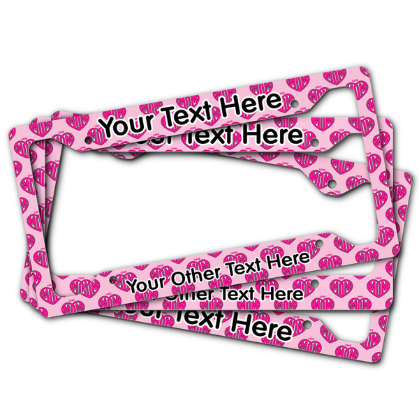 Love You Mom License Plate Frames - (PARENT MAIN)