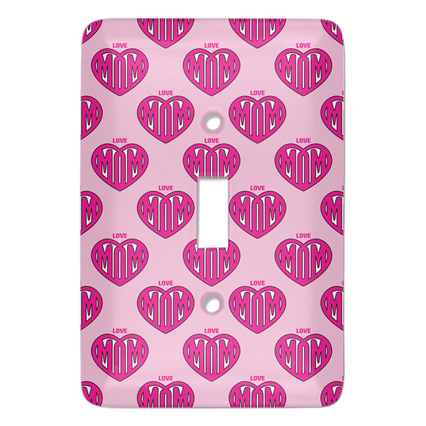 Custom Love You Mom Light Switch Cover (Single Toggle)