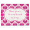 Love You Mom Linen Placemat - Front