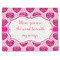 Love You Mom Single-Sided Linen Placemat - Single