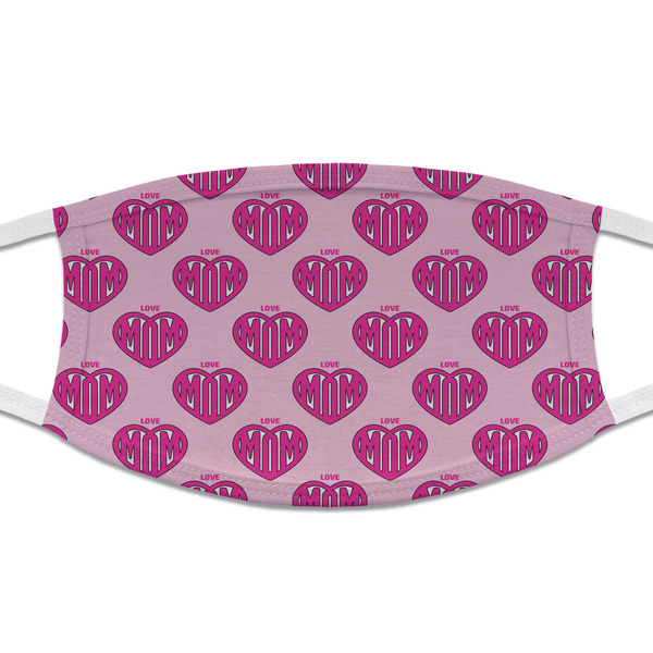 Custom Love You Mom Cloth Face Mask (T-Shirt Fabric)