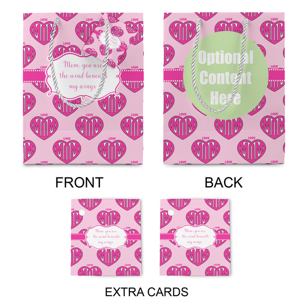 Love You Mom Medium Gift Bag - Approval