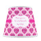Love You Mom Poly Film Empire Lampshade - Front View