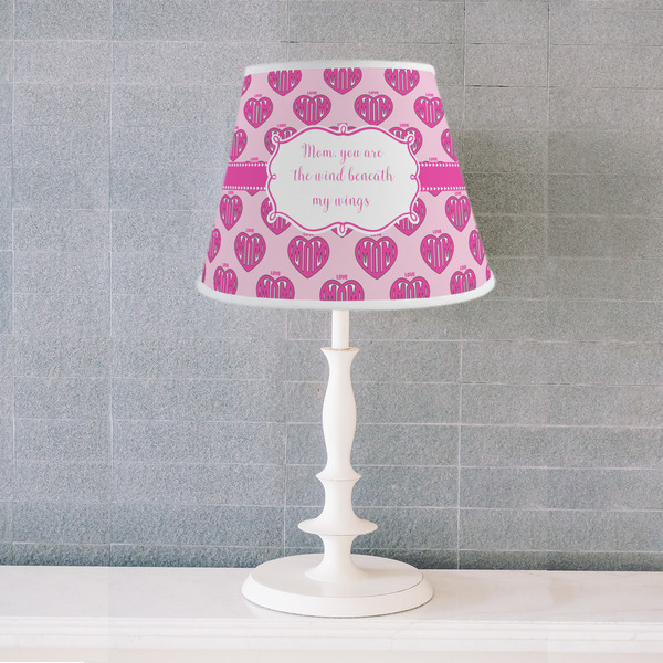 Love You Mom Poly Film Empire Lampshade - Lifestyle