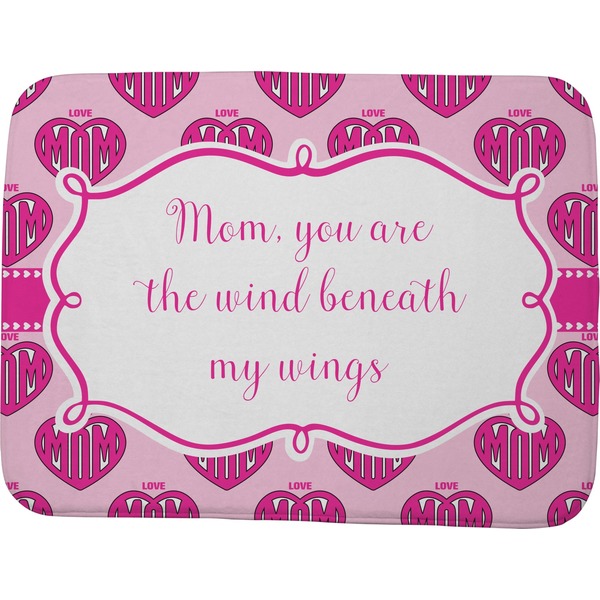 Love You Mom Memory Foam Bath Mat 48 X 36