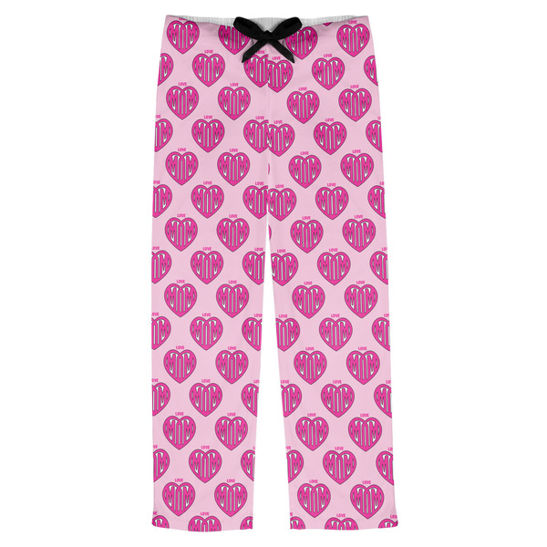 Custom Love You Mom Mens Pajama Pants - 2XL