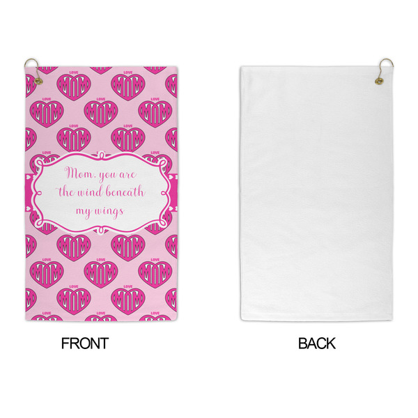 Love You Mom Microfiber Golf Towels - APPROVAL