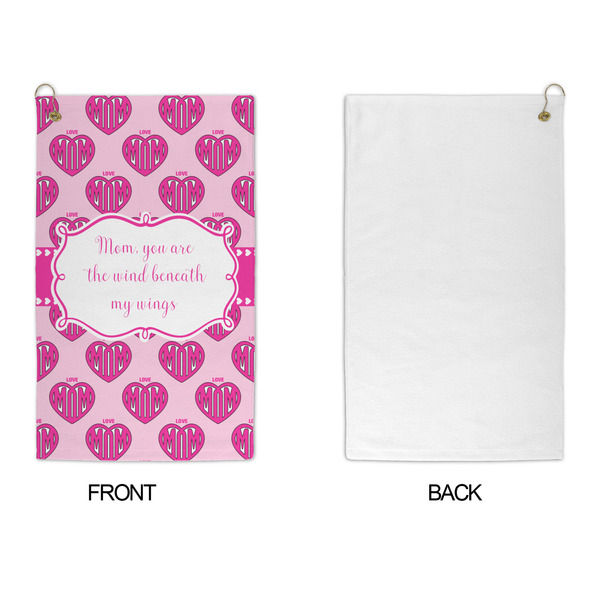 Love You Mom Microfiber Golf Towels - APPROVAL
