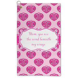 Love You Mom Microfiber Golf Towel