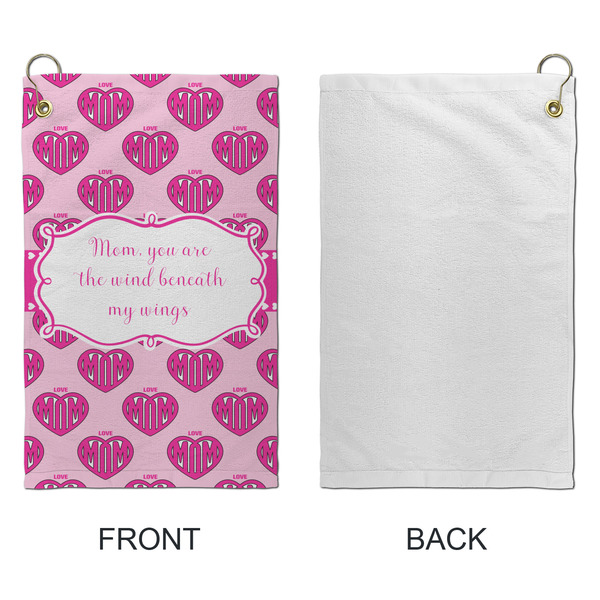 Love You Mom Microfiber Golf Towels - Small - APPROVAL