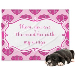Love You Mom Dog Blanket - Large