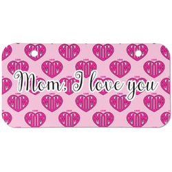 Love You Mom Mini/Bicycle License Plate (2 Holes)