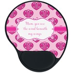 Love You Mom Mouse Pad with Wrist Support