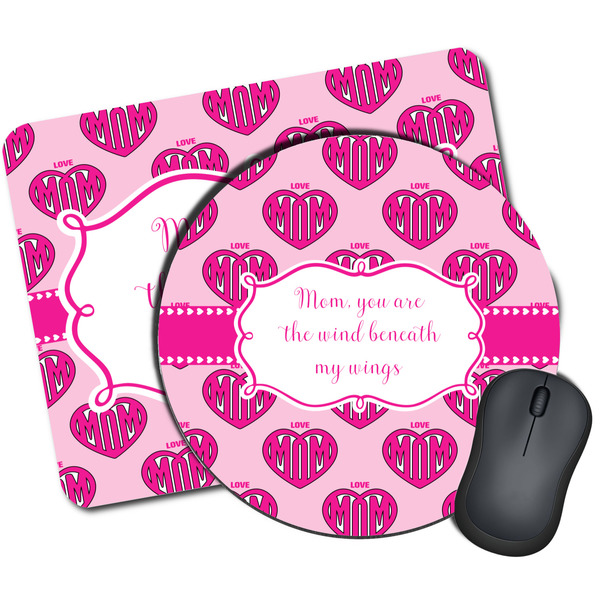 Custom Love You Mom Mouse Pad