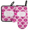 Love You Mom Left Oven Mitt & Pot Holder Set