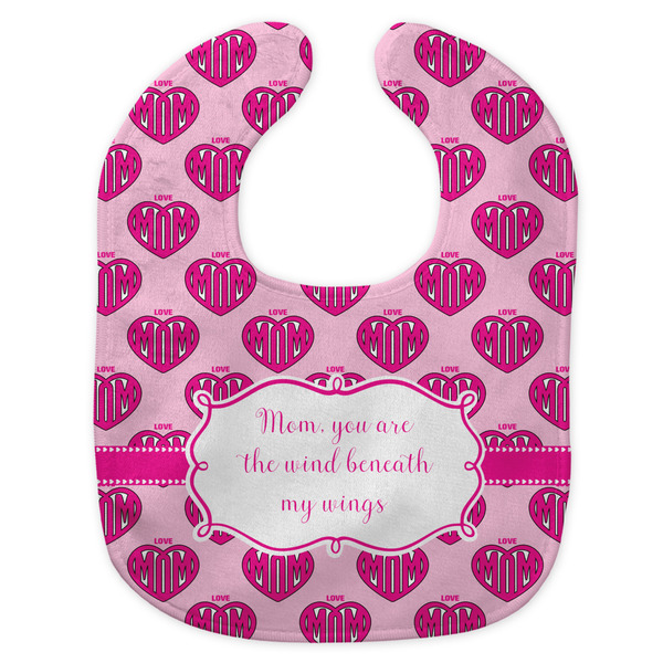 Love You Mom New Bib Flat Approval