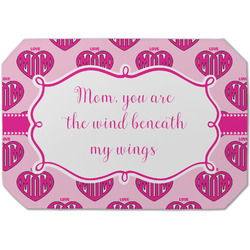 Love You Mom Dining Table Mat - Octagon (Single-Sided)