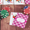 Love You Mom On Table with Poker Chips