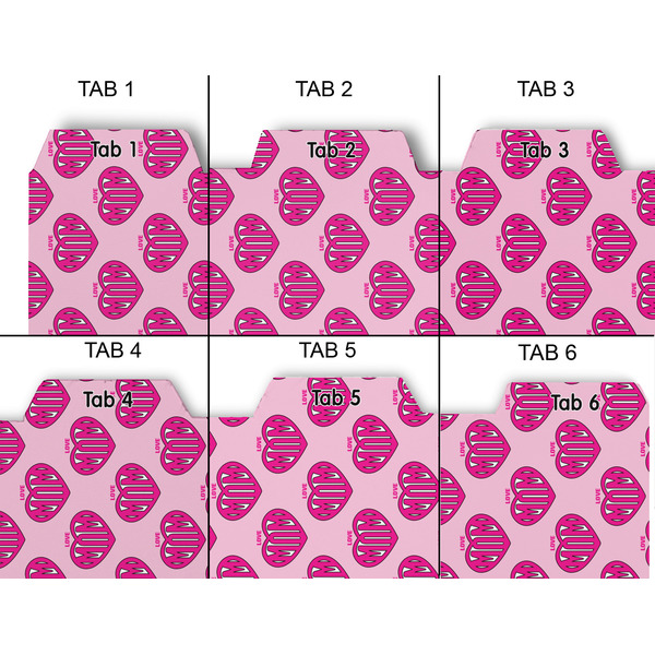 Love You Mom Page Dividers - Set of 6 - Approval
