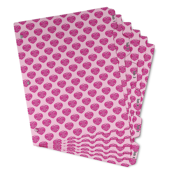 Custom Love You Mom Binder Tab Divider - Set of 6
