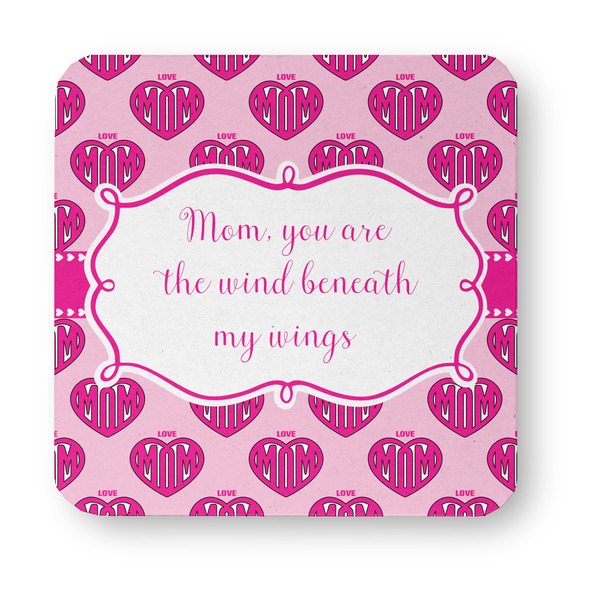 Love You Mom Paper Coasters - Approval