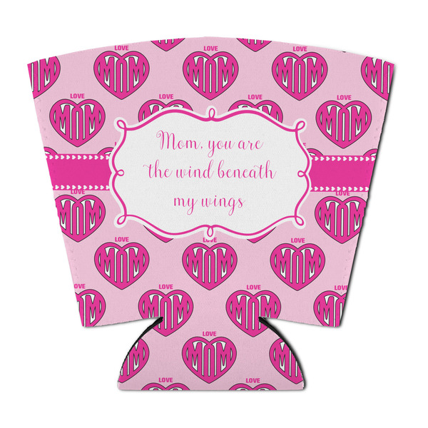 Custom Love You Mom Party Cup Sleeve - with Bottom