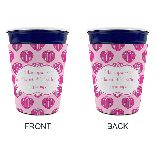 Love You Mom Party Cup Sleeves - without bottom - Approval