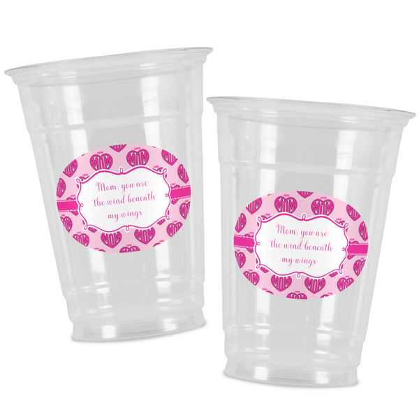 Love You Mom Party Cups - 16oz - Alt View