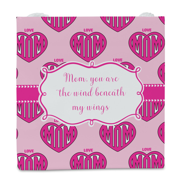 Love You Mom Party Favor Gift Bag - Matte - Front