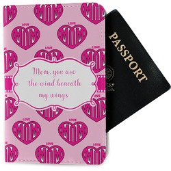 Love You Mom Passport Holder - Fabric