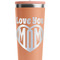 Love You Mom Peach RTIC Everyday Tumbler - 28 oz. - Close Up